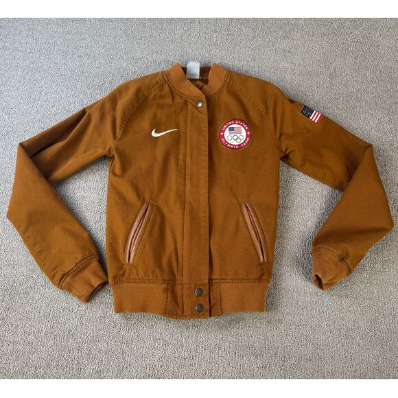 Nike USA Olympic Team Podium Bomber Jacket XXX Games 2012 Unisex Size XS - Picture 1 of 16